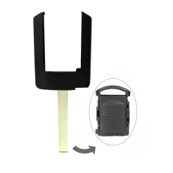 Laser Remote Insert Head Blade For Opel Corsa HU100