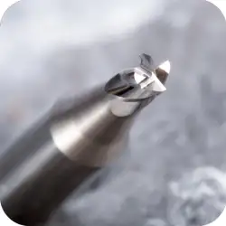 2mm Universal Grade Carbide 3 Flutes End Mill Cutter For JMA / SILCA