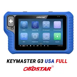 OBDSTAR KeyMaster G3 USA FULL – IMMO, Airbag Reset, ECU Clone, Odometer Calibration