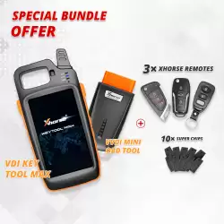 Special Bundle Offer Xhorse VVDI Key Tool Max and MINI OBD Tool and 3X Xhorse Remotes and 10X Super Chips