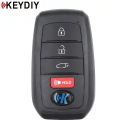 KeyDiy KD Universal Smart Remote Key 4 Button Toyota Style ZB35-4