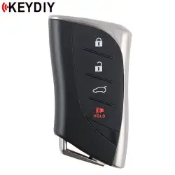 KeyDiy KD Universal 8A, 4D Smart Remote Key 4 Button For Lexus TIB42-4