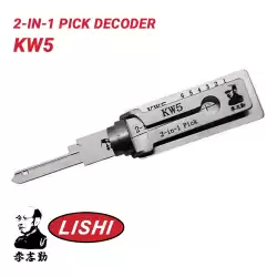 Original Lishi KW5 2-in-1 Kwikset Pick and Decoder Anti Glare