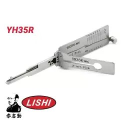 Original Lishi YH35R for Yamaha Ignitions With Magnetic Gate Extended Length Reader Anti Glare