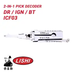 Original Lishi ICF03 for Ford Escape / Mazda 11-Cut 2-in1- Pick Decoder AG