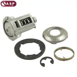 1982-1999 Nissan Subaru DA25 Door Lock Cylinder Uncoded D-16-206