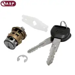 1990-2001 Honda Acura HD103 Driver Door Lock Cylinder Coded D-19-113