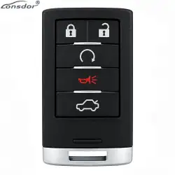 Lonsdor Universal Smart Remote Key Cadillac Style CD30-21 4+1 Button 315/433.92MHz