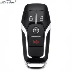 Lonsdor FO3H-16 Universal Smart Remote Key Ford Style 4-Button 868/902MHz
