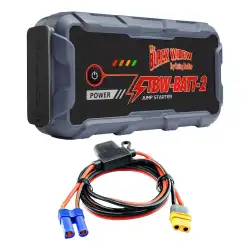 Black Widow Power Pack Bundle with Portable Battery & Connector