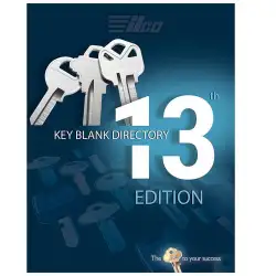 ILCO Key Blank Directory – 13th Edition (Paper Copy)