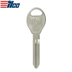 ILCO Mechanical Metal Head Key for Nissan 8 and 10 Cut X237 - DA34