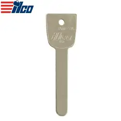 ILCO Mechanical Metal Head Key for Honda Acura HO01-SVC HON66