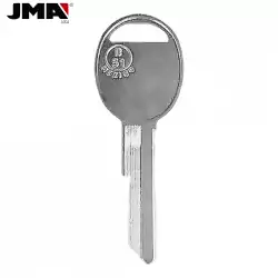 JMA Mechanical Metal Head Key for GM GM-11E B51 P1098D