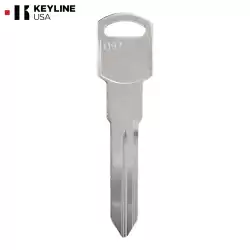 Mechanical Double Side Small Head Metal Key For GM B92 P1109