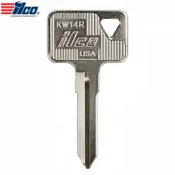 ILCO KW14R Kawasaki Motorcycle Key Blank