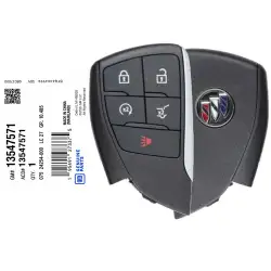2021-2025 Buick Envision Smart Remote Key 13547571 YG0G21TB2 5 Button