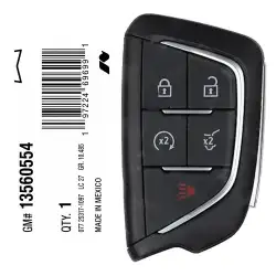 2023-2025 Cadillac Lyriq Smart Remote Key YG0G20TB1 13560554 5 Button