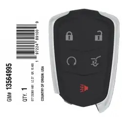 2020-2025 Cadillac Smart Remote Key 13564995 HYQ2ES 5 Button