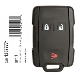 2014-2022 Chevrolet, GMC Keyless Entry Remote Key 13577771 M3N-32337100 3 Button