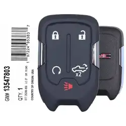 2020-2023 GMC Sierra Smart Remote Key 13547803 HYQ1ES 5 Button