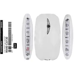 2023-2025 Genesis GV60 Smart Remote Key 95440-CU130 TQ8-FOB-4F53U 8 Button
