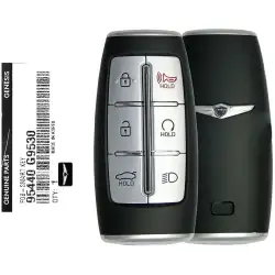 2023-2025 Genesis G70 Smart Remote Key 95440-G9530 TQ8-FOB-4F36 6 Button