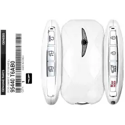 2024-2025 Genesis GV80 Smart Remote Key 95440-T6AB0 TQ8-FOB-4F75U44 7 Button