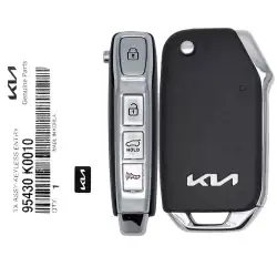2022 KIA Soul Flip Remote Key 95430-K0010 SY5SKRGE04 4 Button