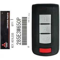 2023-2024 Mitsubishi Eclipse Cross Smart Remote Key 285E3W650P OUCGHR-M013 4 Button
