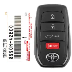 2026 RAV4 Smart Remote Key 8990H-42E00 HYQ14FNB 4 Button