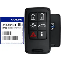 2007-2016 Volvo Smart Remote Key 31419131 KR55WK49266 6 Button