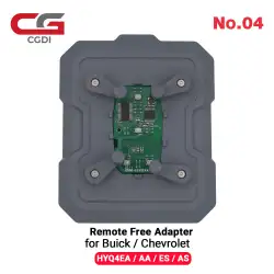 CGDI No.04 Remote Free Adapter for Buick & Chevrolet HYQ4EA / AA / ES / AS — for CGDI K2 & AutoKeyUnlocker Mini KR