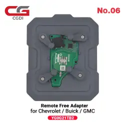 CGDI No.06 Remote Free Adapter for Chevrolet / Buick / GMC YG0G21TB2 — for CGDI K2 & AutoKeyUnlocker Mini KR