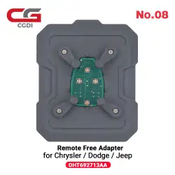 CGDI No.08 Remote Free Adapter for Chrysler / Dodge / Jeep OHT692713AA — for CGDI K2 & AutoKeyUnlocker Mini KR