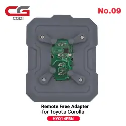 CGDI No.09 Remote Free Adapter for Toyota Corolla HYQ14FBN — for CGDI K2 & AutoKeyUnlocker Mini KR