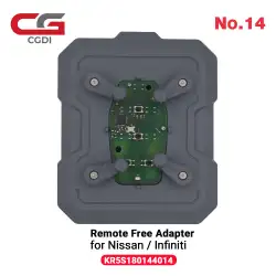 CGDI No.14 Remote Free Adapter for Nissan & Infiniti KR5S180144014 / 144406 — for CGDI K2 & AutoKeyUnlocker Mini KR