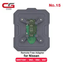CGDI No.15 Remote Free Adapter for Nissan KR5TXN1 / XN3 / XN4 / XN7 — for CGDI K2 & AutoKeyUnlocker Mini KR