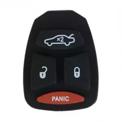Remote Key Rubber Pad for Chrysler Jeep Dodge 4 Button