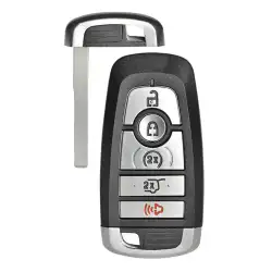 Smart Remote Shell for Ford Edge, Explorer, Expedition 5 Button with Blade HU101