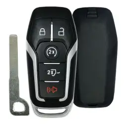 Smart Remote Key shell for Ford 5 Button With Power Tailgate