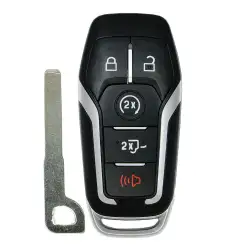Smart Remote Key shell for Ford 5 Button With Power Tailgate