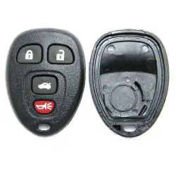 Keyless Entry Remote Shell For GMC Chevrolet 4+1 Button With Battery Holder