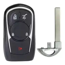 Smart Remote Key Shell for Buick 4 Button Hatch for FCCID: HYQ4AA