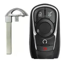 Smart Remote Key Shell for Buick 5 Button Remote Start for FCCID:  HYQ4EA