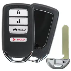 Smart Remote Key shell for Honda Accord 4 Button With Trunk Button (Hold)
