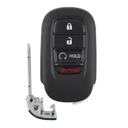 Smart Remote Key Shell for Honda 4 Button With Remote Start Button