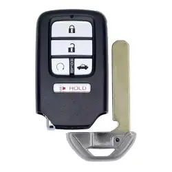 Smart Remote Key Shell for Honda Accord, Civic 5 Button With Trunk