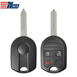 ILCO Remote Head Key Shell for 2005-2017 Ford 3 Button SHELL-FORD-RHK3B1