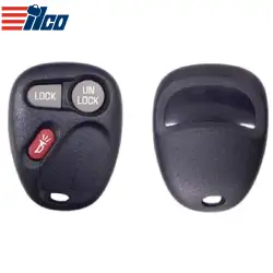 ILCO Keyless Remote Shell for 2003-2007 GM 3 Button SHELL-GM-RKE3B1